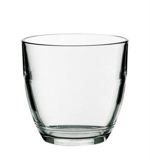 GIGOGNE vannglass stablebar 22cl Ø:77mm H:79mm 22cl - Herdet glass 